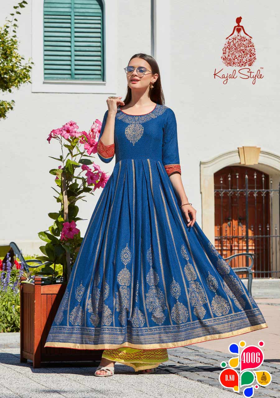 Fashion Colorbar Vol-4 Kajal Style Pal Print Long Kurti Fashion Colorbar Vol-4 Kajal Style Pal Print Long Kurti